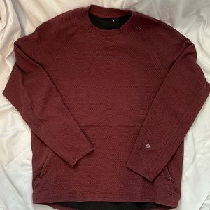Lululemon men’s burgundy pullover